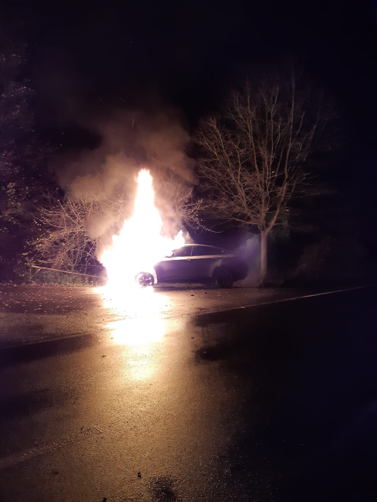 Fahrzeugbrand Kupperswiese